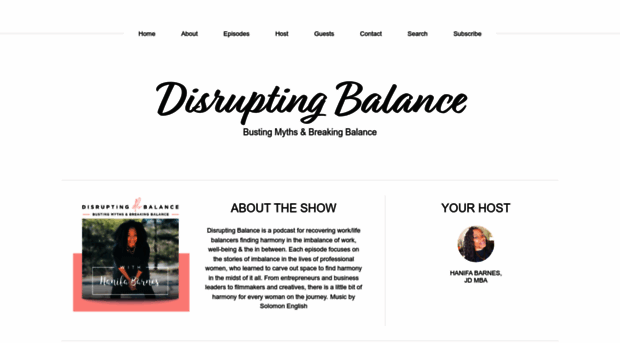 disruptingbalance.fireside.fm