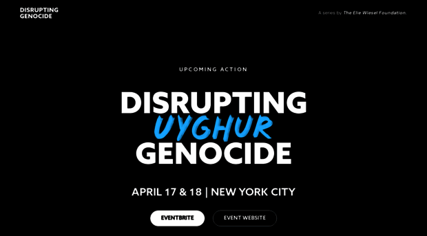 disruptinggenocide.com