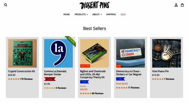 dissentpins.com