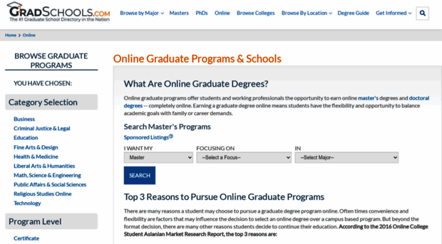 distance.gradschools.com