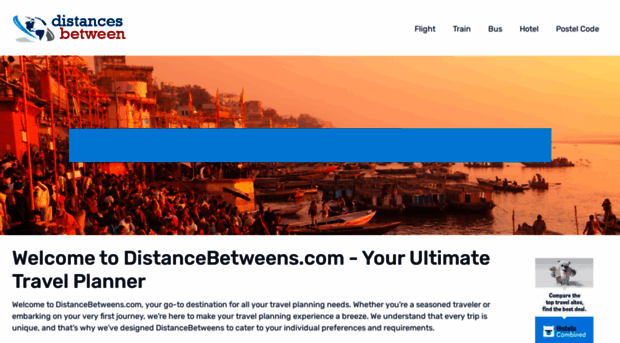 distancebetweens.com