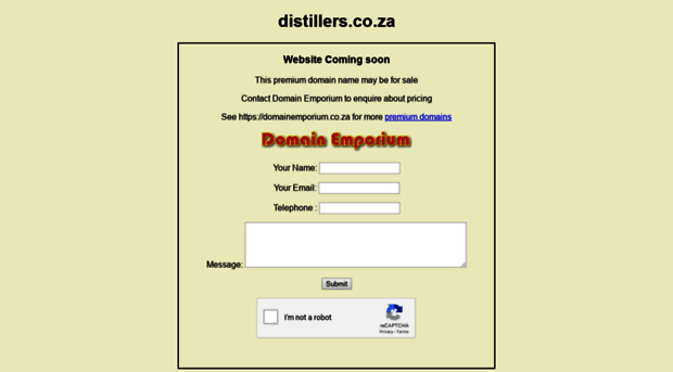 distillers.co.za