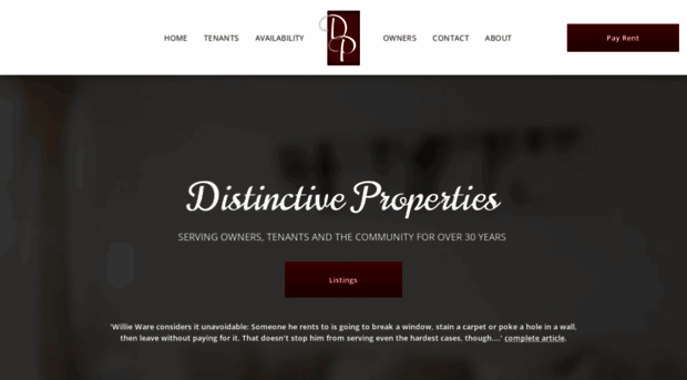 distinctivepropertiespm.com