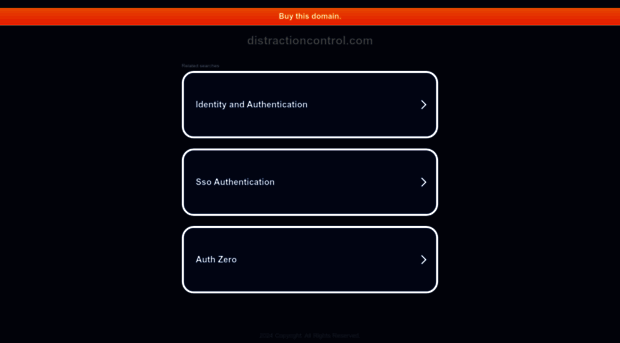 distractioncontrol.com