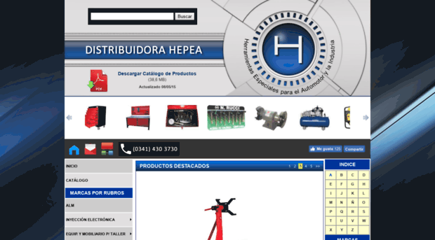 distribuidorahepea.com.ar