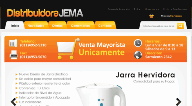 distribuidorajema.com.ar