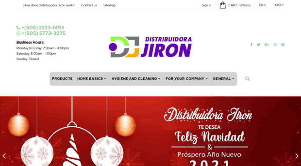 distribuidorajiron.com.ni