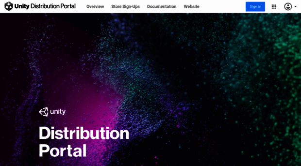 distribute.dashboard.unity.com
