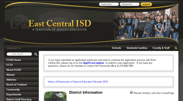 district-information.eastcentralisd.schoolfusion.us