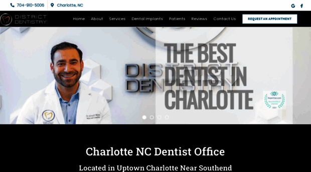 districtdentistryclt.com