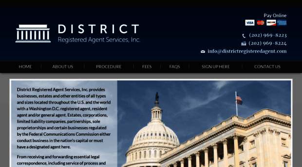 districtregisteredagent.com