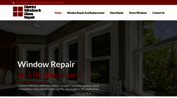 districtwindowandglassrepair.com