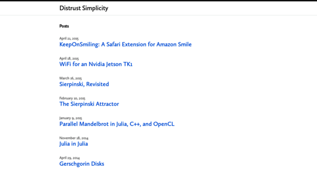 distrustsimplicity.net