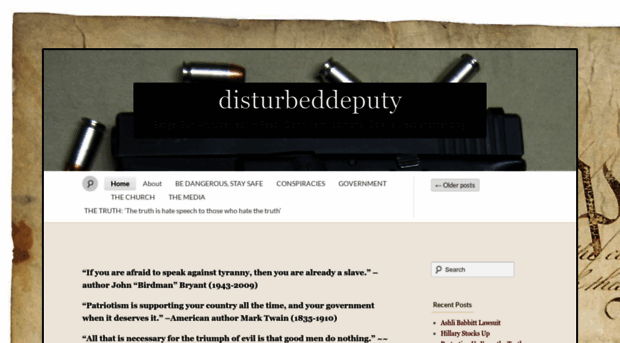 disturbeddeputy.wordpress.com