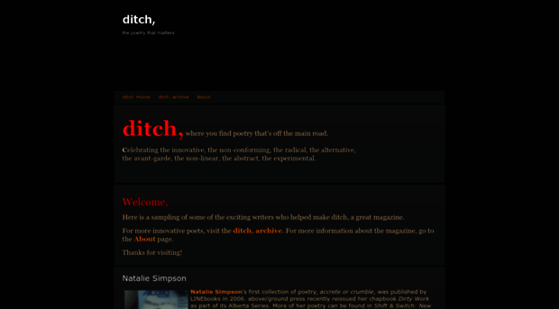 ditchpoetry.com