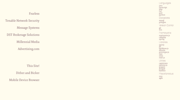 ditherandbicker.com