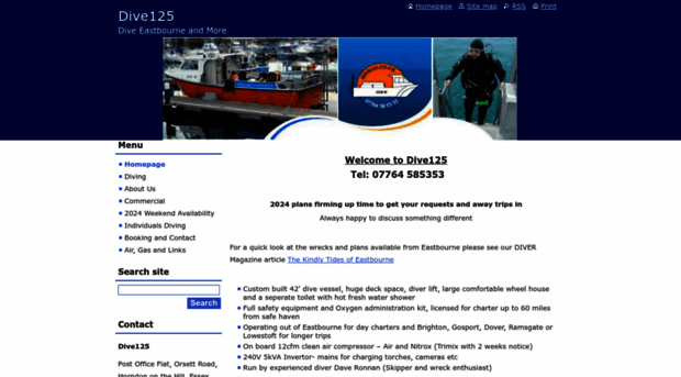 dive125.co.uk