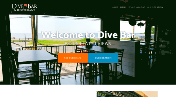 divebarandrestaurant.com