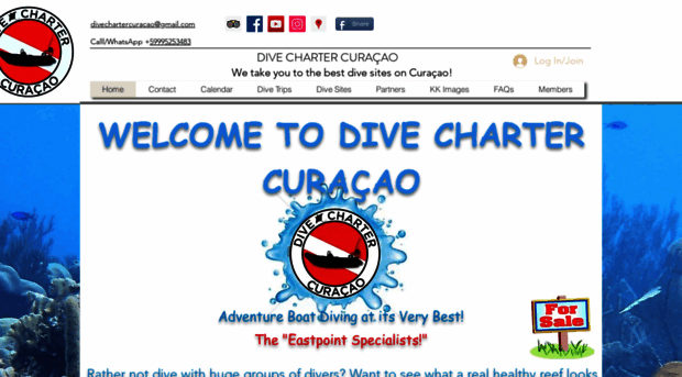 divechartercuracao.com