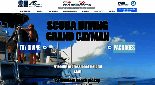 diveredsailcayman.com