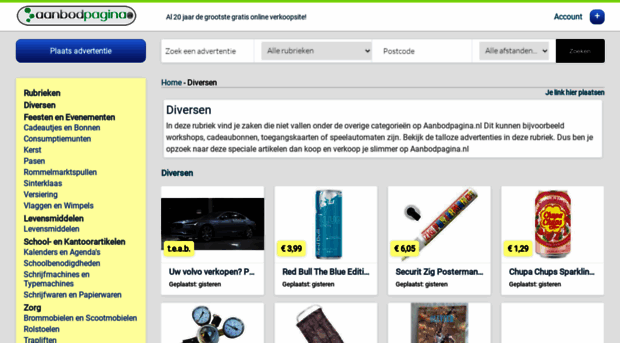diversen.aanbodpagina.nl