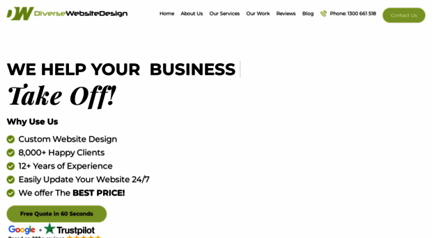 diversewebsitedesign.com.au