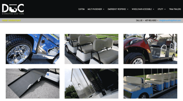 diversifiedgolfcars.com