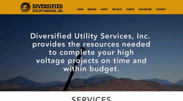 diversifiedutilityservices.com