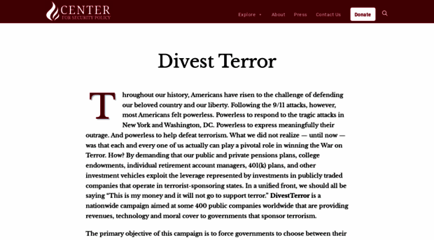 divestterror.org