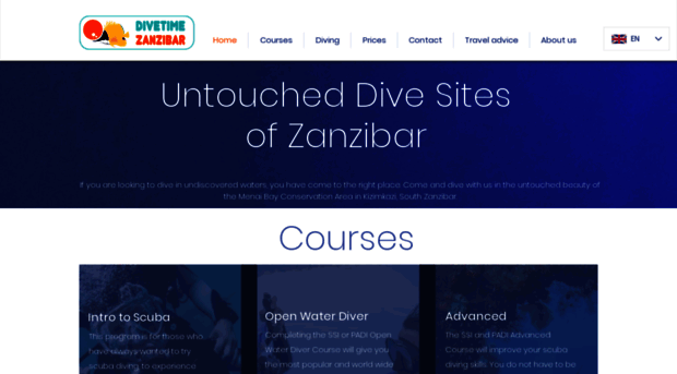 divetimezanzibar.com