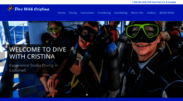 divewithcristina.com