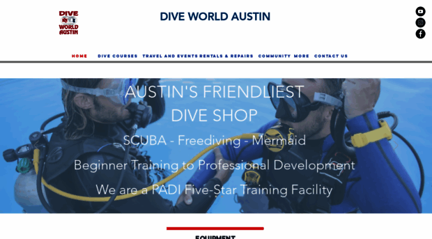 diveworldaustin.com