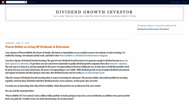dividendgrowthinvestor.com