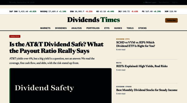 dividendstimes.com