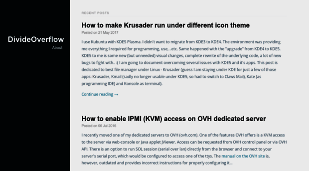 divideoverflow.com