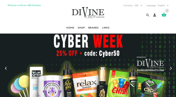 divinecbdproducts.com