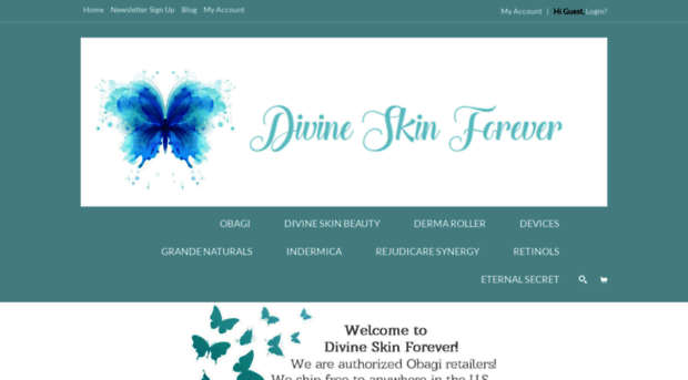 divineskinforever.com