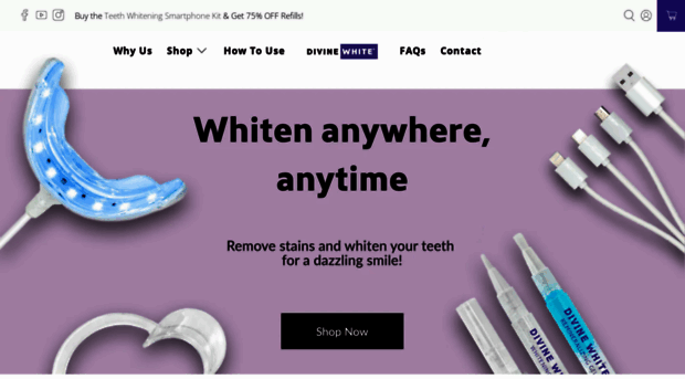 divineteethwhitening.com