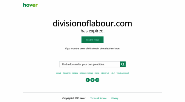 divisionoflabour.com