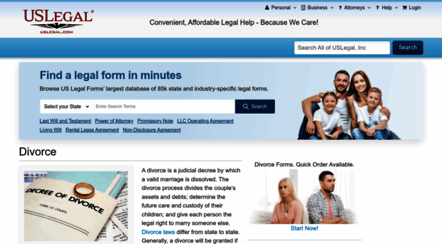 divorce.uslegal.com