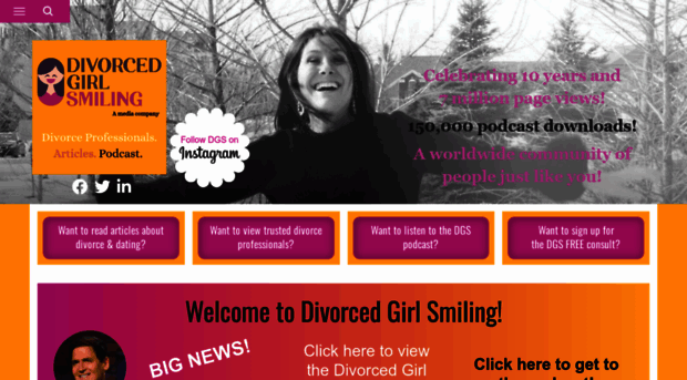 divorcedgirlsmiling.com