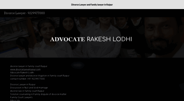 divorcelawyerraipur.com