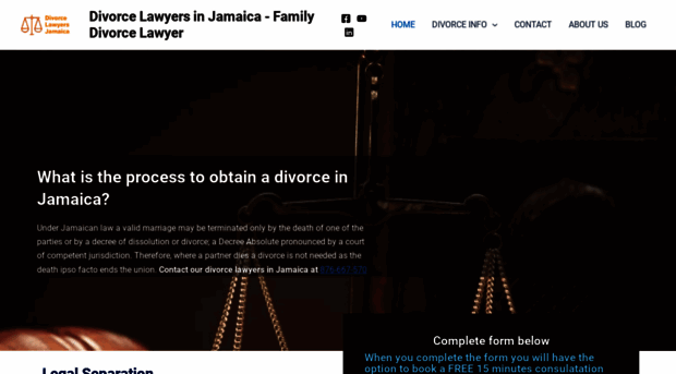 divorcelawyersjamaica.com