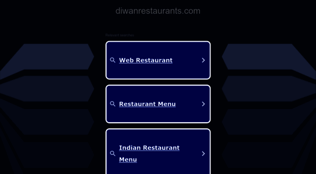 diwanrestaurants.com