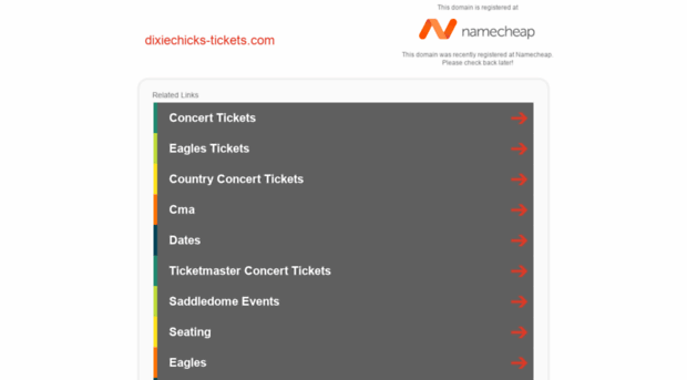 dixiechicks-tickets.com