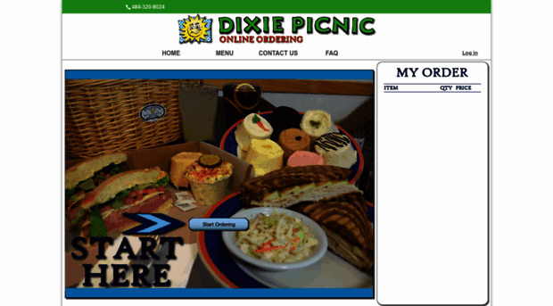 dixiepicnic.alohaorderonline.com