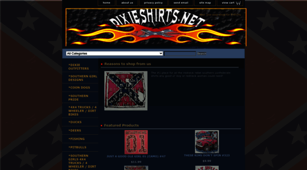 dixieshirts.net