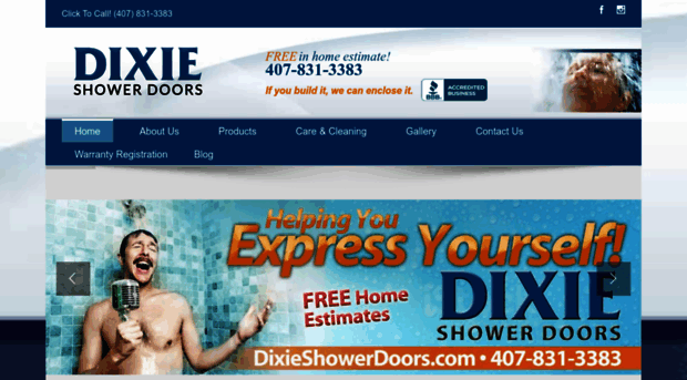 dixieshowerdoors.com