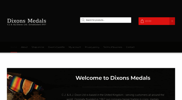 dixonsmedals.co.uk