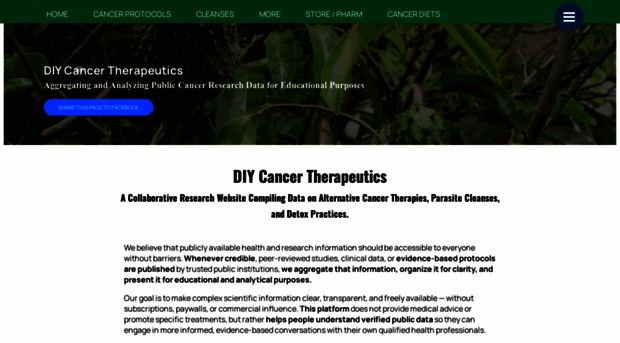 diycancertherapeutics.com